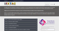 Desktop Screenshot of ixtaczoquitlan.gob.mx